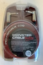 NEW Monster 600479-00 P600-I-0.75 Performer 600 Prolink Instrument Cable 0.75ft - £27.53 GBP