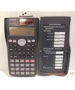 Vintage Casio FX-300MS S-V.P.A.M Solar Scientific Calculator With Case - $24.38