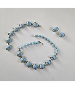 Blue Lucite Parure, Vintage Pell Jewelry, Mid-century Modern Set - €64,43 EUR Blue Lucite Parure, Vintage Pell Jewelry, Mid-century Modern Set - €64,43 EUR