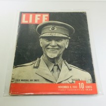 VTG Life Magazines: Nov 8 1943 - Field Marshal Jan Smuts / USS Lafayette Dunham - £10.46 GBP