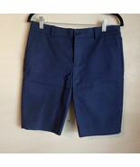 Lauren Ralph Lauren Women&#39;s Navy Blue Chino Shorts Size 4 Casual Preppy ... - $313.00 MXN