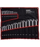 Sunex 25 Pc Metric Full Polish V-Groove Combo Wrench Set - $453.99