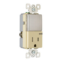 Pass &amp; Seymour 15 amps 125 V Ivory Outlet - $12.95
