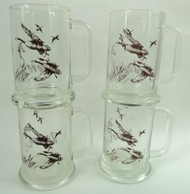 Vintage 1982 Avon Goose Geese Beer Mug - 16 fl oz - Lot of 4 - £19.30 GBP