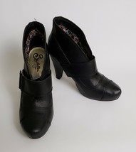 Seychelles Womens Shoes Heels Booties Black Anthropologie Size 8.5 - £39.06 GBP