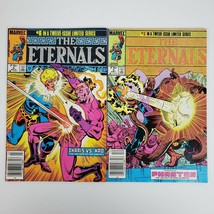 Vintage The Eternals #3 1985 #6 1986 Marvel Comic Books LOT OF 2 - $14.39