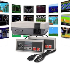 Plug And Play 8-Bit Video Game Mini System With 620 Games And 2 Classic - £33.15 GBP