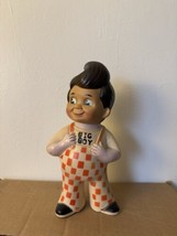 Vintage 1973 Bob&#39;s Big Boy Ristorante Gomma Moneta Salvadanaio Doll Marr... - $20.11