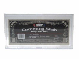BCW - Currency Slab Holder, Regular Bill - $8.99