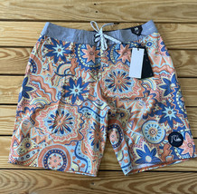 quicksilver NWT $54.99 Men’s 4 way stretch board shorts size 28 orange F... - £21.01 GBP