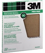 3M Pro-Pak Aluminum Oxide Sheets for Paint and Rust Removal, 9&quot; X 11&quot;, 1... - £12.94 GBP