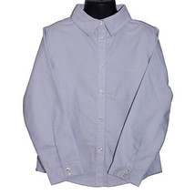 Lands End Uniform Little Girl Size 5, Long Sleeve Oxford Button Down Shi... - $16.99
