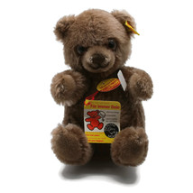 STEIFF Manschli Buddha Bear # 0310/19 Brown Mohair 7&quot; West Germany Ca. 1... - $56.88