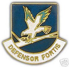 USAF AIR FORCE DEFENSOR FORTIS SECURITY POLICE PIN - £14.89 GBP