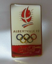 Coca-Cola Albertville Winter Olympic Lapel Pin  1992 - £2.77 GBP