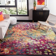 Rugs Area Rugs Carpets 8X10 Rug Floor Modern Large Colorful Big Living Room Rugs - £135.59 GBP