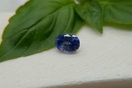 Vivid Cornflower Blue-White Sapphire - Oval - 1.90 ct - IGL certified - $1,700.00