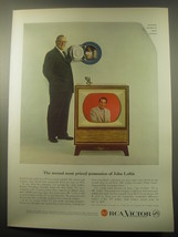 1959 RCA Victor Television Ad - The second most prized possession of John Loftis - $14.99