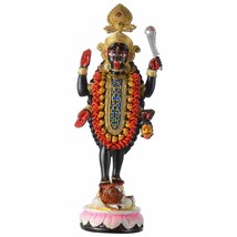Kali Maa Mata Poly Resin Idol Statue Idol Figurine Hindu God 12.5&quot;Inches H - £103.90 GBP