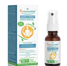 Aroma Stress, Oral Spray-Food Supplement With Essential Oils-By Puressentiel  - £20.17 GBP