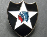 US ARMY 2ND INFANTRY DIVISION LAPEL PIN HAT BADGE 1 INCH - $5.64