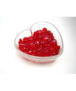 Heart Shaped Clear Heavy Glass Bowl 6&quot; x 2&quot; Brand New - £6.23 GBP