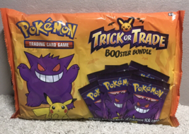 Trick or Trade Pokemon Halloween Booster Bundle New Sealed 40 Mini Packs  - £23.61 GBP