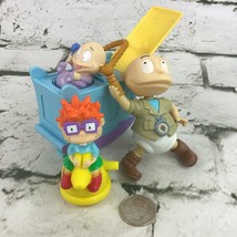 Rugrats Lot of 3 Vintage Burger King Toys Chucky Tommy Baby Dill - $7.91