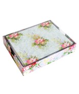 Anna Griffin Lillian Green Floral Folded Note Cards &amp; Envelope Set - Bra... - $478.76 MXN