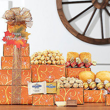 Thanksgiving Treats : Gourmet Gift Tower - $2,421.01 MXN