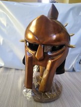 Gladiator Helmet Copper Finish 5 Inch 20-Gauge Steel W/Stand ~New - £39.71 GBP
