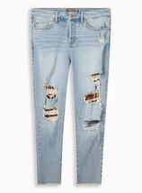 Torrid High-Rise Straight Vintage Stretch Mid-Rise Sequin Backed Jeans NEW - £61.75 GBP