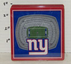 Set of 4 NFL New York Giants 3D StadiumView Coasters Metlife Stadium - €12,61 EUR