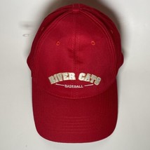 River Cats Baseball Hat Red Adjustable Baseball Cap - $10.88