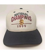 Vtg FSU Snapback Hat 1999 national champions  Forida State University Se... - $24.70