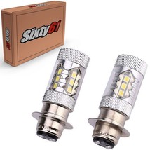 Yamaha Grizzly 125 350 400 450 660 LED Replacement Headlight Bulb 35W White - $37.90