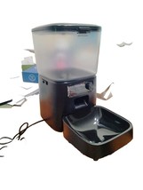 Oneisall Automatic Pet Feeder dial Cats-20 Cups/5L Automatic Cat Food - £31.84 GBP