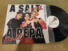 Salt &#39;N Pepa - A Salt With A Deadly Pepa - LP Record   EX EX - £8.79 GBP