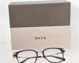 Brand New Authentic Dita Eyeglasses UNION DRX 2068 A Black Gold 52mm Frame - £311.42 GBP