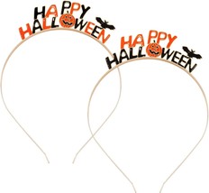 2 Pieces Halloween Headbands for Women Hair Hoop Accessories - £24.96 GBP