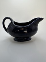Genuine Fiesta Gravy Boat Cobalt Blue 7.75 x 4.5 inches NB2 - $32.38 CAD