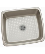 PVC Sink Mat 16&quot;x12&quot; Circle Design Protector for Kitchen Sink Scratch Gu... - $10.81 CAD