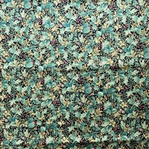 2 Yards VTG Fabric Green Leaves Joan Kessler Concord Fabrics - £12.74 GBP