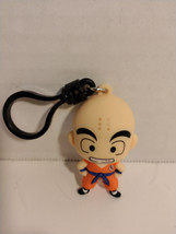 Monogram Figural Dragon Ball Z Series 1 Krillin Bag Clip Keychain DBZ - $8.00