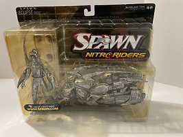 McFarlane Spawn Nitro Riders Series 16 ECLIPSE 5000 Silver Variant Action Figure - £7.41 GBP