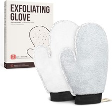 ZOMCHI 2 Pack Deep Exfoliating Glove with Dual Texture, Massage Body Scrub  - $442.12 MXN