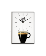 Wall Clock WHITE ESPRESSO - $33.22+