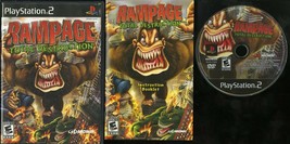 Rampage Total Destruction Playstation 2 Cd Complete Untested As Is - £10.18 GBP