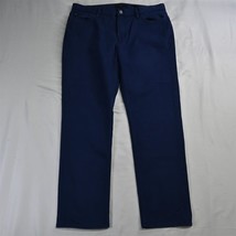 Banana Republic 34 x 30 Slim Traveler Blue Stretch Denim Mens Jeans - £24.08 GBP