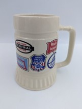 American Railroad Various Train Logo Beer Stein Railway Souvenir Collector Gift - £19.92 GBP